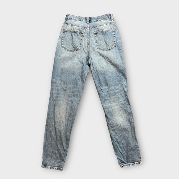 BDG Urban Outfitters Jeans Womens 26 Mom High Rise Light Wash Distress Denim - Picture 2 of 6